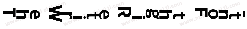 The Write Right Font字体转换
